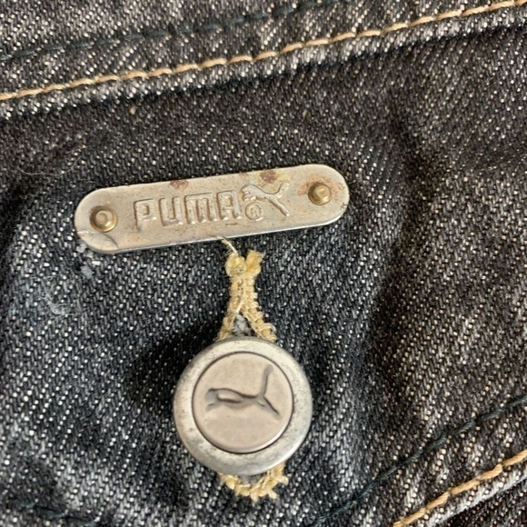 Vintage Puma Jean Jacket Size Medium - Picture 8 of 9